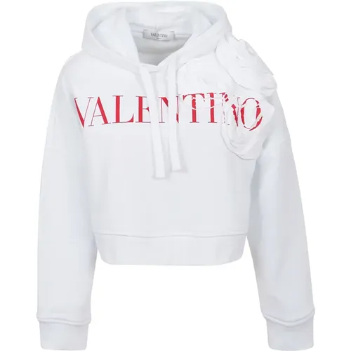 Hooded sweatshirt , female, Sizes: S - Valentino - Modalova