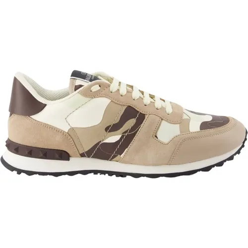 Camouflage Rockrunner Sneakers - Valentino Garavani - Modalova