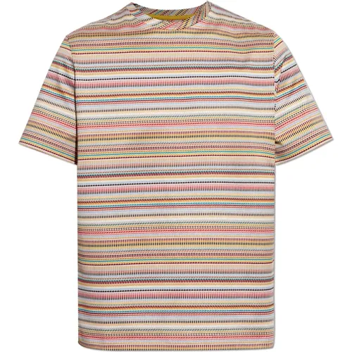 T-Shirts, male, , Size: M Cotton T-shirt - Paul Smith - Modalova