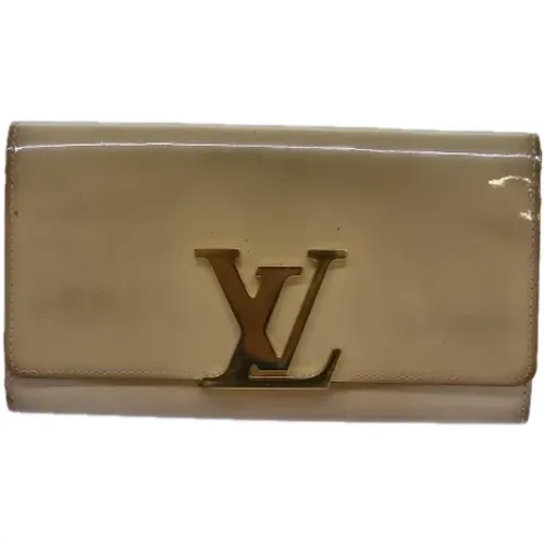 Pre-owned Leather wallets , female, Sizes: ONE SIZE - Louis Vuitton Vintage - Modalova