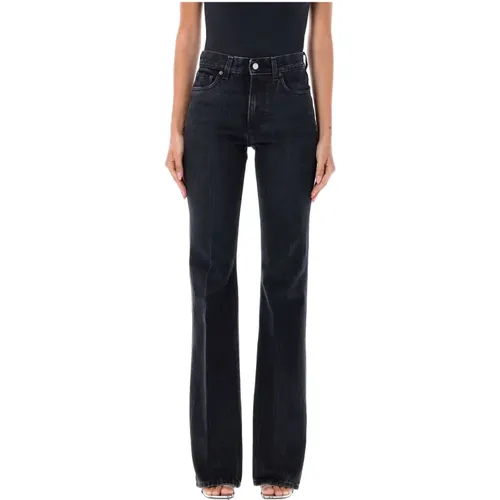 High-Waisted Wide-Leg Jeans , female, Sizes: W27, W25, W28, W26 - Haikure - Modalova