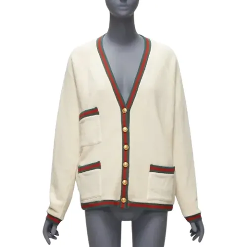 Pre-owned Cotton outerwear , female, Sizes: 3XL - Gucci Vintage - Modalova