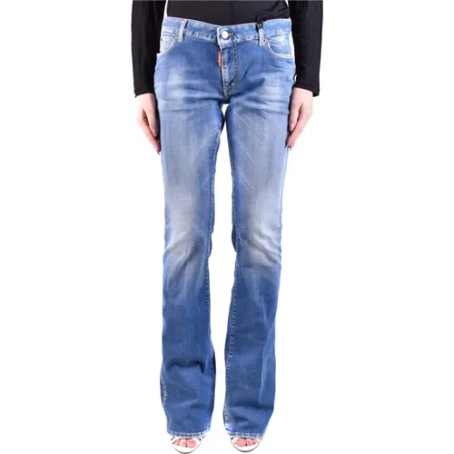 Blaue Damen Jeans Slim Fit Ss22 - Dsquared2 - Modalova