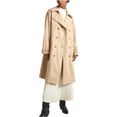 Classic Water-Resistant Trench Coat , female, Sizes: M, S - Pepe Jeans - Modalova