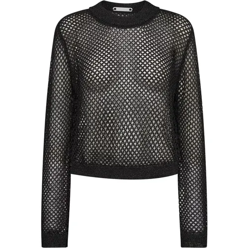Net Knit Sweater Alvincc 32116 , female, Sizes: M, XS, L - Co'Couture - Modalova