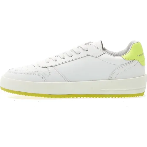 Sneakers, male, , Size: 9 US Mens Shoes Sneakers Bianco Ss24 - Philippe Model - Modalova