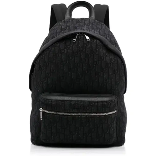 Pre-owned Backpacks, unisex, , Size: ONE SIZE Pre-owned Canvas shoulder-bags - Dior Vintage - Modalova