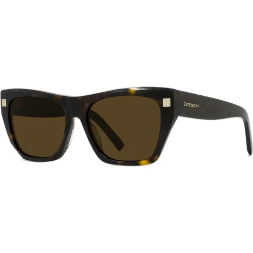 Tortoiseshell Cat Eye Sunglasses , female, Sizes: ONE SIZE - Givenchy - Modalova