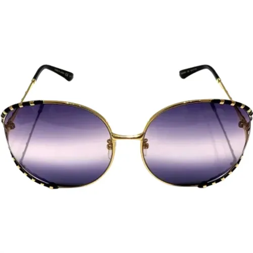 Pre-owned Accessories, female, , Size: ONE SIZE Pre-owned Metal sunglasses - Gucci Vintage - Modalova