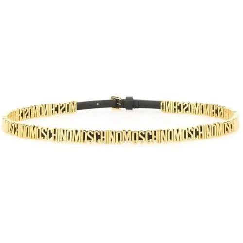 Belts, female, , Size: M Belt - Moschino - Modalova