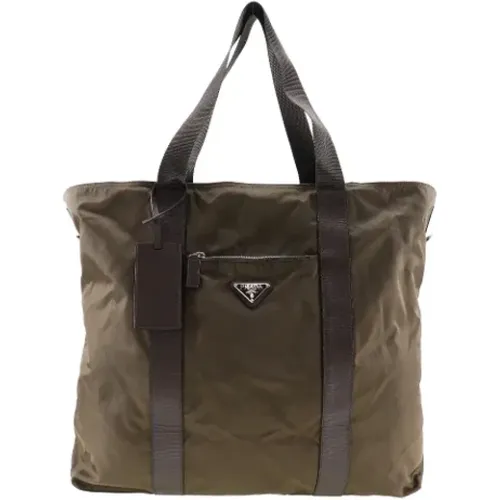 Pre-owned Tote Bags, female, , Size: ONE SIZE Pre-owned Fabric prada-bags - Prada Vintage - Modalova