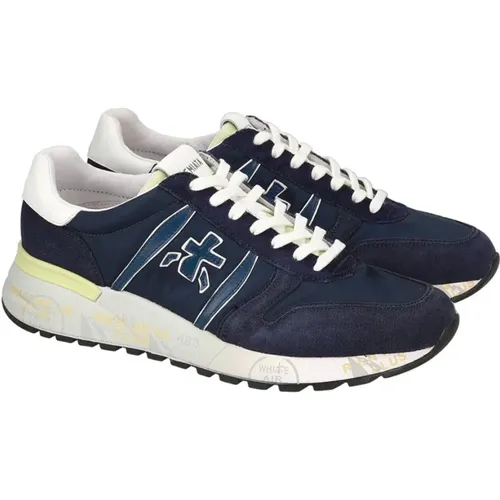 Lander VAR 6634 Sneakers , male, Sizes: 10 UK, 11 UK - Premiata - Modalova
