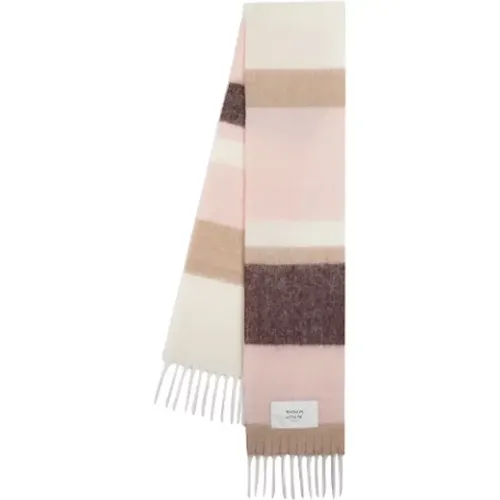 Wool scarves , female, Sizes: ONE SIZE - Maison Kitsuné - Modalova