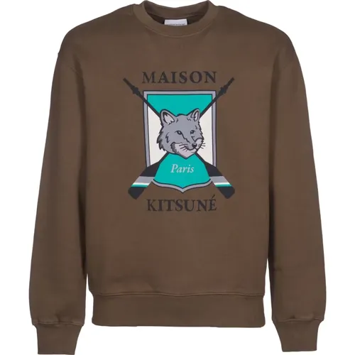 Metal Pinafore Sweater , Herren, Größe: L - Maison Kitsuné - Modalova
