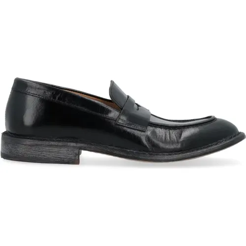 Vintage Leather Loafer , male, Sizes: 8 1/2 UK, 10 UK, 8 UK - Moma - Modalova