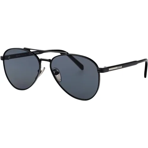 Sunglasses, male, , Size: 58 MM Stylish Sunglasses for Fashionable Look - Prada - Modalova