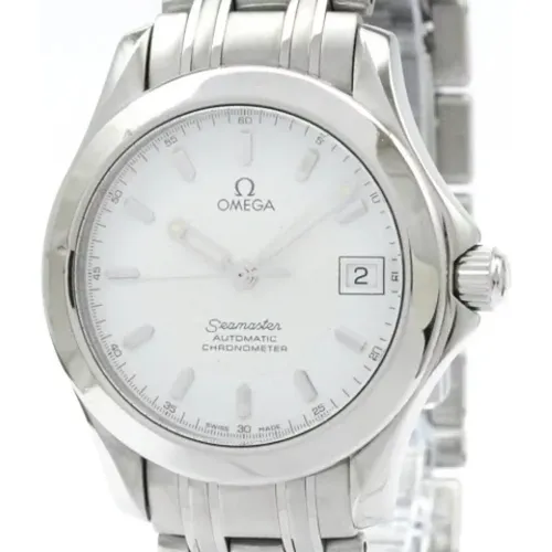 Pre-owned Watches, male, , Size: ONE SIZE Pre-owned Stainless Steel watches - Omega Vintage - Modalova