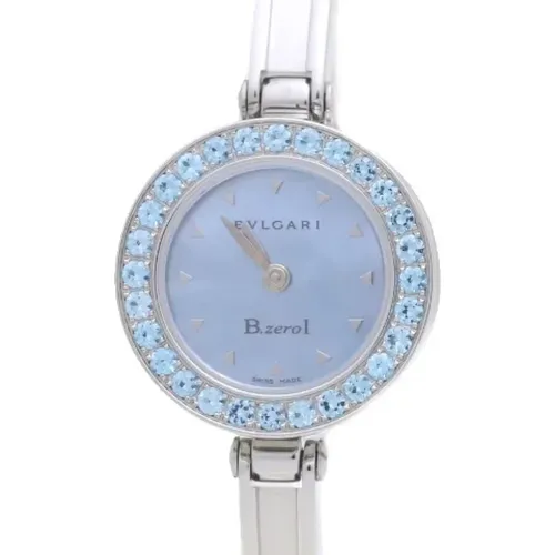 Pre-owned Stainless Steel watches , female, Sizes: ONE SIZE - Bvlgari Vintage - Modalova