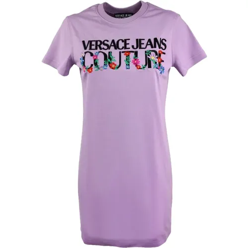 T-Shirts , female, Sizes: S - Versace Jeans Couture - Modalova