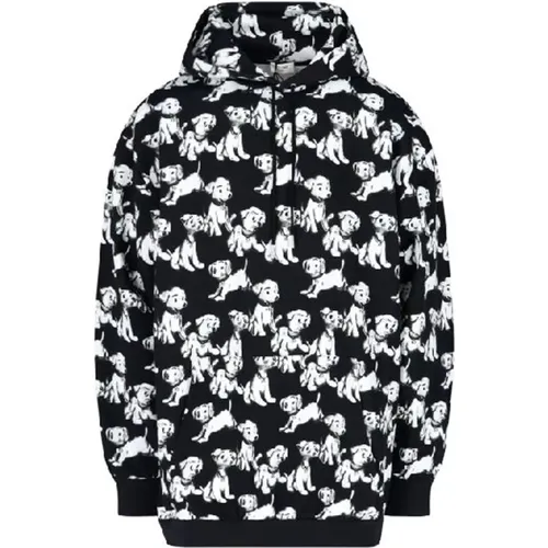 Hoodies, male, , Size: S Printed Dogs Hooded Sweatshirt - Celine - Modalova