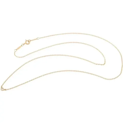 Pre-owned Jewellery, female, , Size: ONE SIZE Pre-owned Gold necklaces - Tiffany & Co. Pre-owned - Modalova