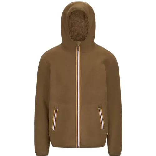 Stylischer Hoodie für Männer , Herren, Größe: S - K-way - Modalova