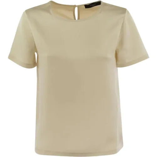 Stylish T-Shirt for Men , female, Sizes: M, S, L, XS - Max Mara - Modalova