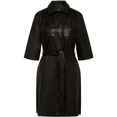 Belted Coats , female, Sizes: M, L - Bruuns Bazaar - Modalova