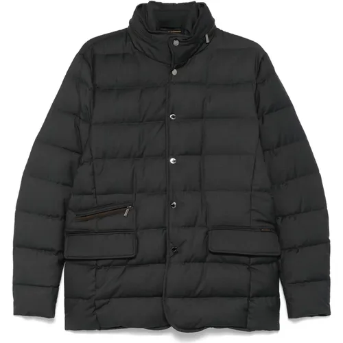 Quilted Jacket, Water Resistant, Windproof , male, Sizes: 2XL, XL, M, L, 3XL - Moorer - Modalova