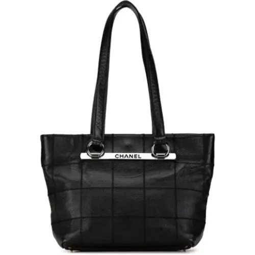 Pre-owned Tote Bags, female, , Size: ONE SIZE Pre-owned Leather chanel-bags - Chanel Vintage - Modalova