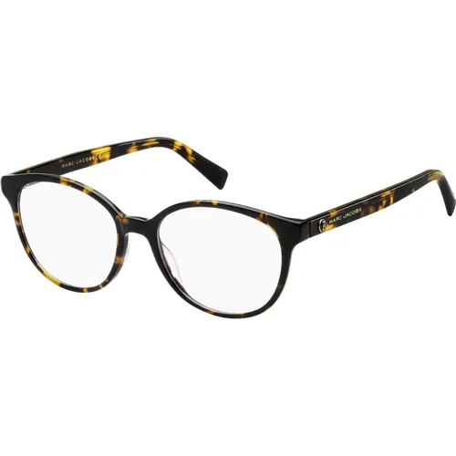 Dunkles Havanna Brillengestelle , unisex, Größe: 51 MM - Marc Jacobs - Modalova
