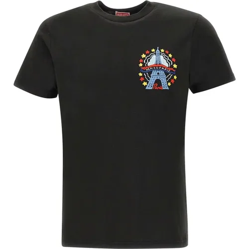 T-shirts and Polos from Paris , male, Sizes: S - Kenzo - Modalova