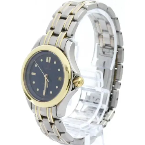 Pre-owned Watches, female, , Size: ONE SIZE Pre-owned Yellow Gold watches - Omega Vintage - Modalova