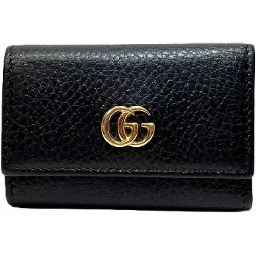 Pre-owned Accessories, female, , Size: ONE SIZE Pre-owned Leather key-holders - Gucci Vintage - Modalova