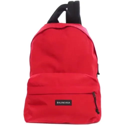 Pre-owned Backpacks, female, , Size: ONE SIZE Pre-owned Nylon balenciaga-bags - Balenciaga Vintage - Modalova