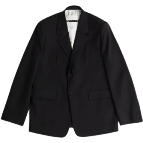 Wool Gabardine Blazer Jacket , male, Sizes: XL, M - Jil Sander - Modalova