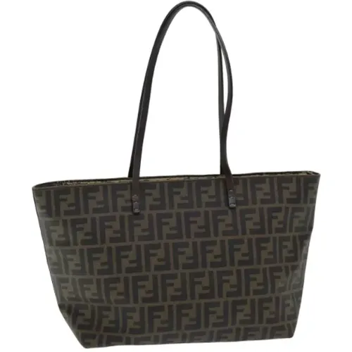 Pre-owned Tote Bags, female, , Size: ONE SIZE Pre-owned Canvas totes - Fendi Vintage - Modalova