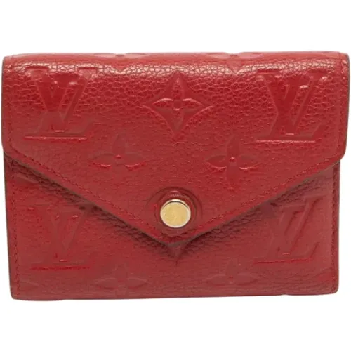 Pre-owned Leather wallets , female, Sizes: ONE SIZE - Louis Vuitton Vintage - Modalova