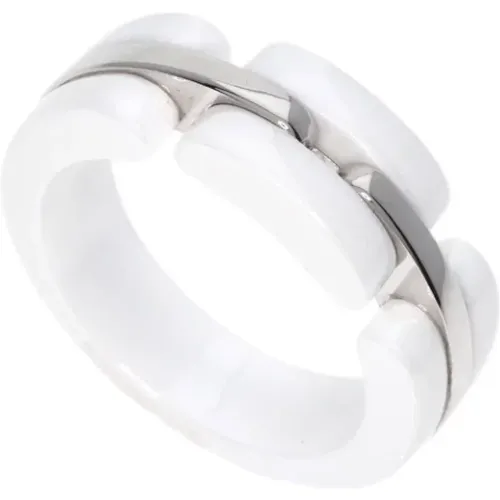 Pre-owned Jewellery, female, , Size: ONE SIZE Pre-owned White Gold chanel-jewelry - Chanel Vintage - Modalova