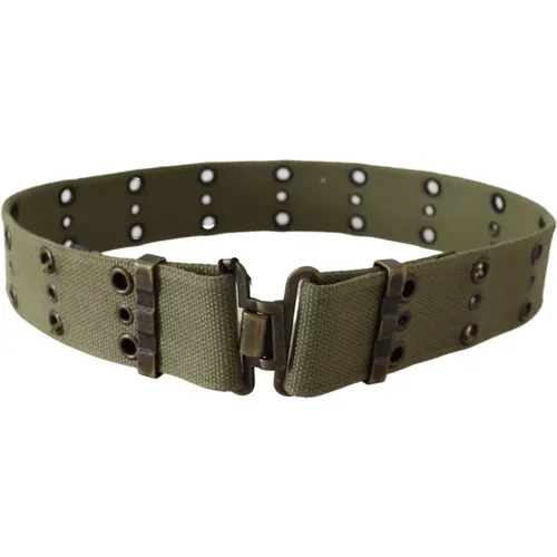 Army Cotton Waist Belt - Ermanno Scervino - Modalova