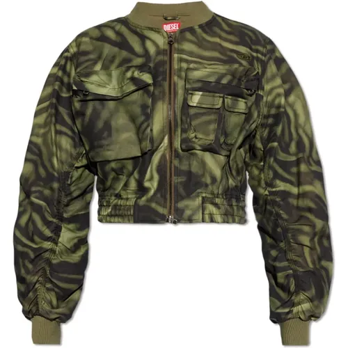 G-Khlow Bomberjacke , Damen, Größe: XL - Diesel - Modalova