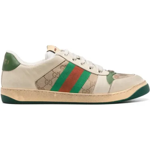 Stylische Sneakers , Herren, Größe: 40 EU - Gucci - Modalova