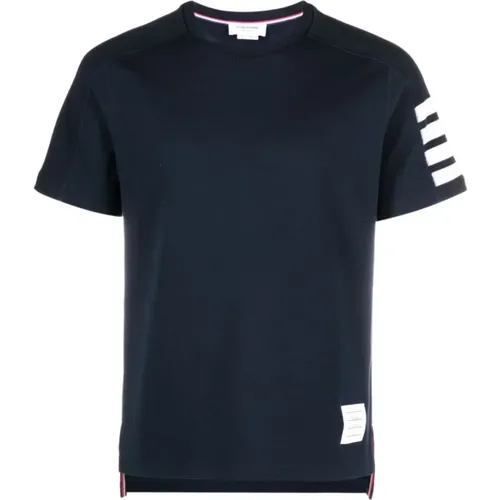 Bar T-shirt and Polo , male, Sizes: L - Thom Browne - Modalova