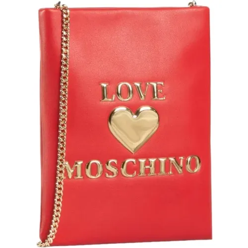 Cross Body Bags, female, , Size: ONE SIZE Stylish Shoulder Bag by Jc4058Pp1Ble0 - Love Moschino - Modalova