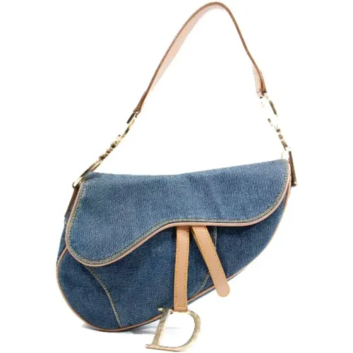 Pre-owned Denim dior-bags , female, Sizes: ONE SIZE - Dior Vintage - Modalova