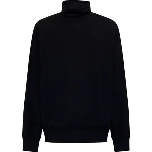 Wool Turtleneck Sweater , male, Sizes: L, S - Issey Miyake - Modalova