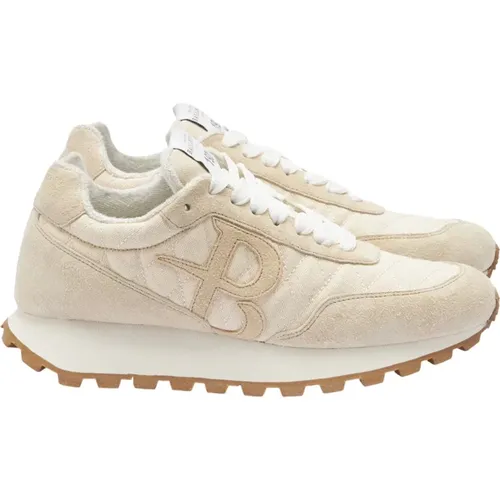 Quilted Nylon Sneakers with Suede Details , female, Sizes: 5 UK, 6 UK - Ballantyne - Modalova