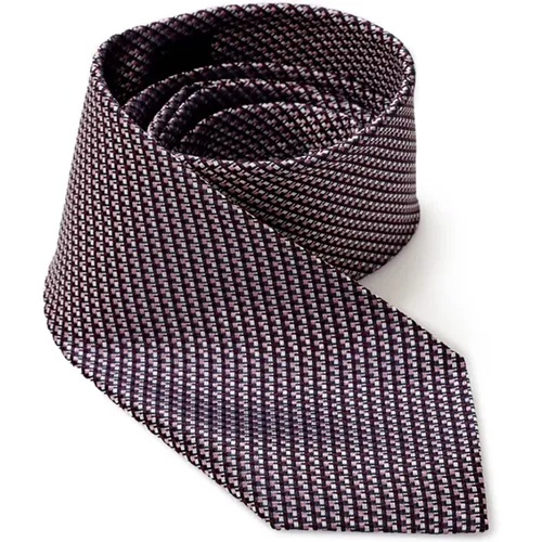 Ties, male, , Size: ONE SIZE Elegant Silk Ties Collection - Ermenegildo Zegna - Modalova