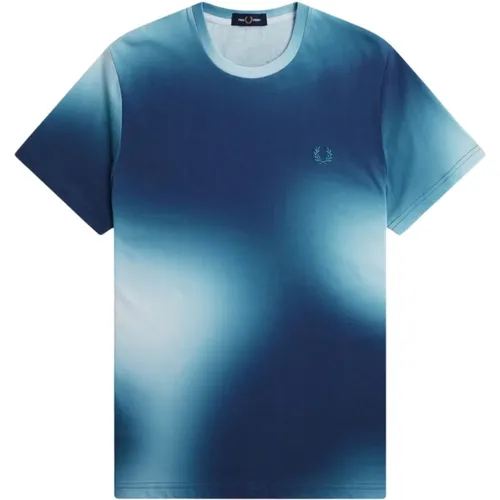 T-Shirts , male, Sizes: L, S, M - Fred Perry - Modalova