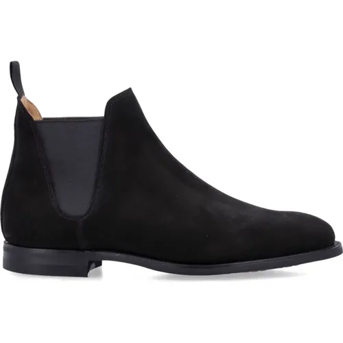 Chelsea Boots, male, , Size: 7 1/2 US Chelsea Boots with 'V' Elastic - Crockett & Jones - Modalova